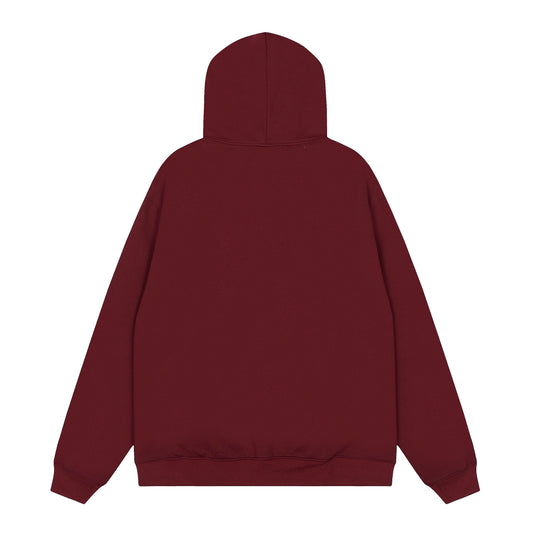 Essentials-inspired Fear of God Hoodie Maroon