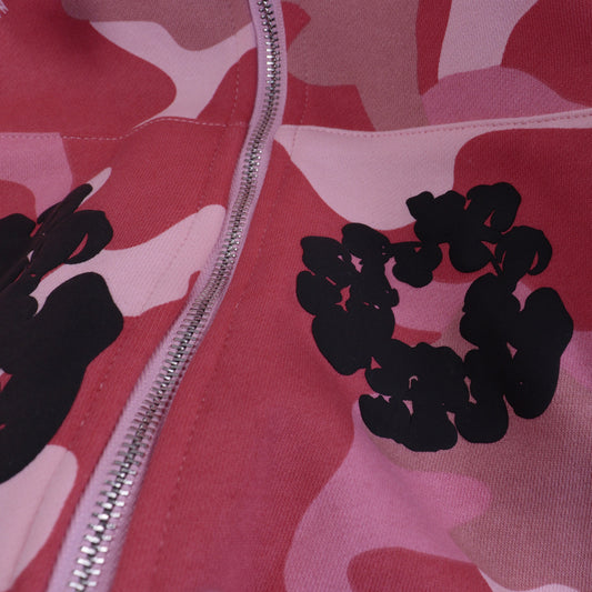 Inspired by -DENIM TEARS Main Line Kapok Camouflage Pink