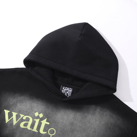 WAIT Gradient Sp5der-Inspired Hoodie – Streetwear NZ