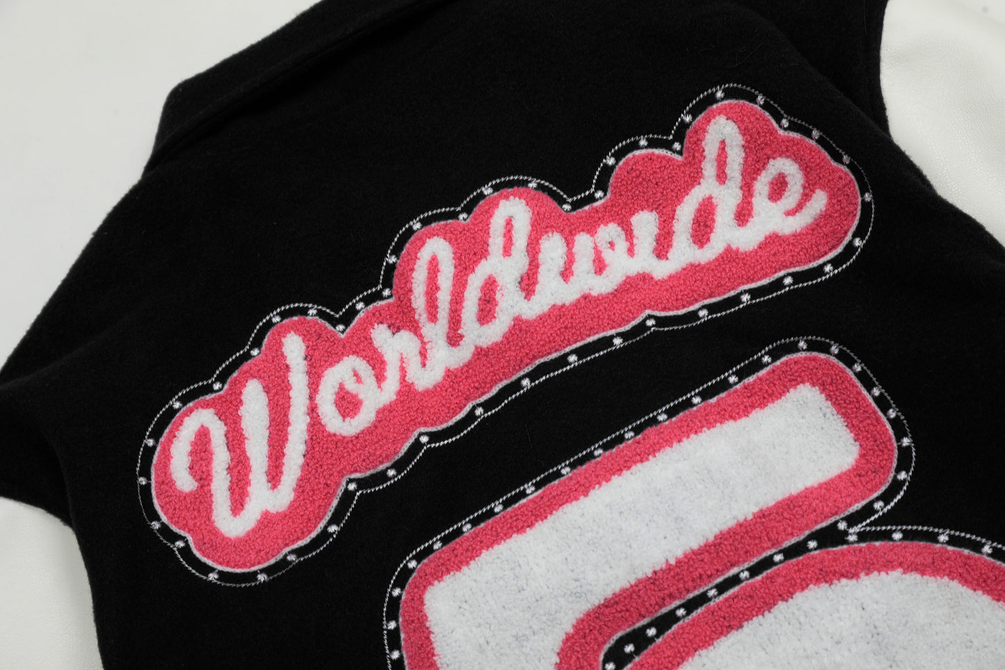 Inspired by Sp5der Varsity Jacket