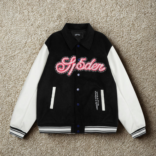 Inspired by Sp5der Varsity Jacket