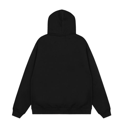Essentials-Inspired Fear of God Hoodie Black