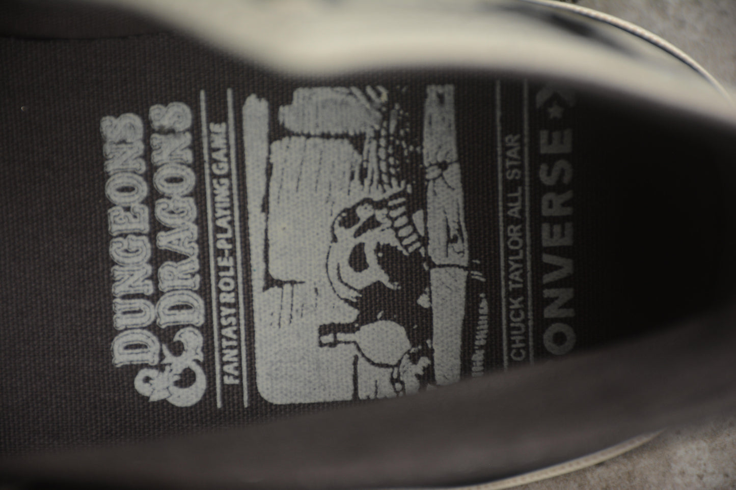 Dungeons & Dragons–Inspired Leather High-Top Sneakers | The Covet Room