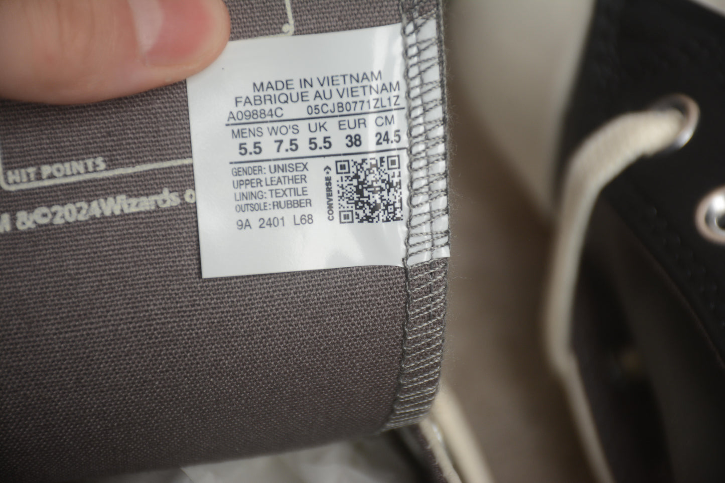 Dungeons & Dragons–Inspired Leather High-Top Sneakers | The Covet Room