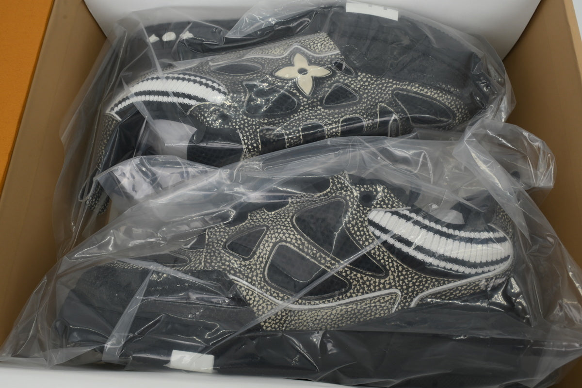 SK8 New Black Woolen Fabric Inspired by - Louis Vuitton Casual Sneakers