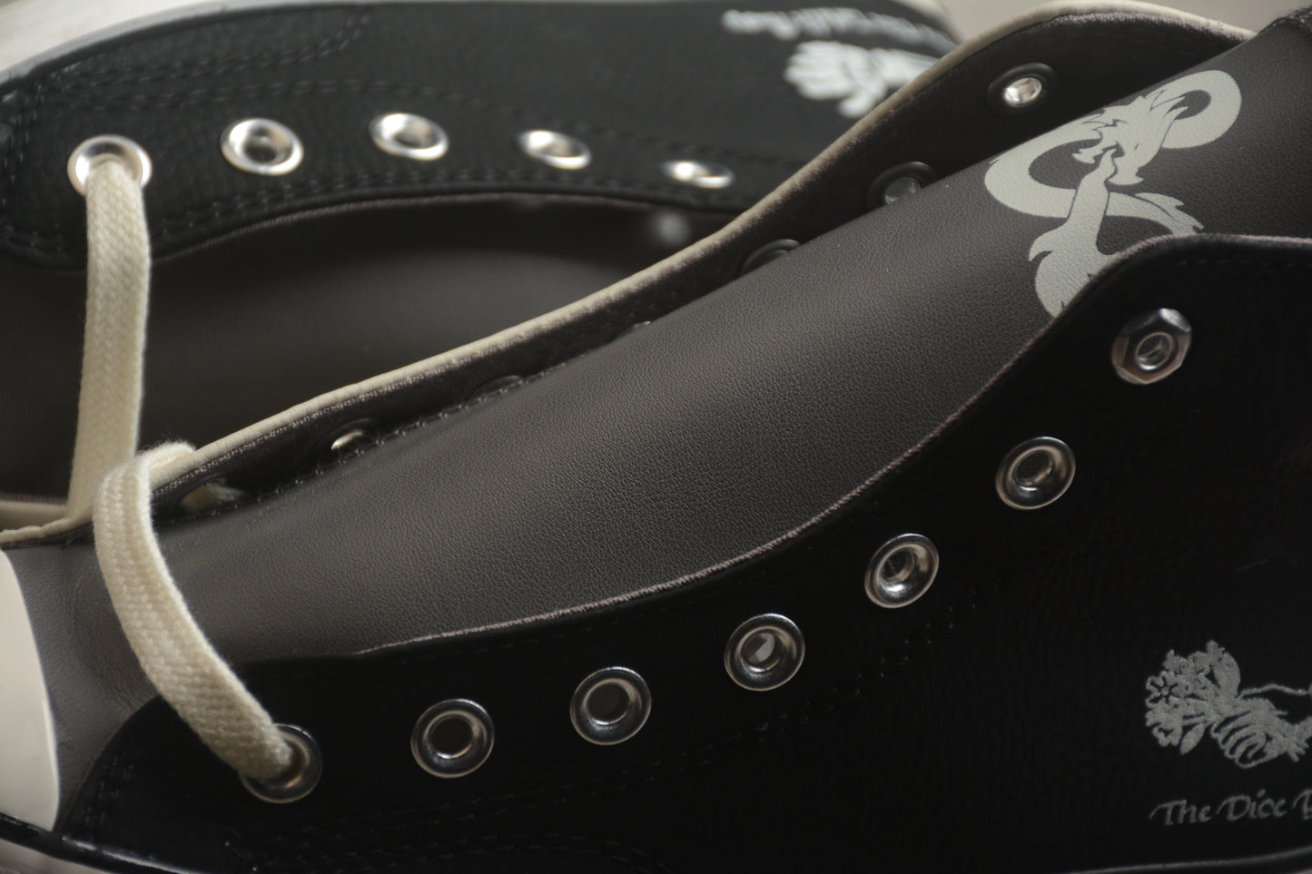 Dungeons & Dragons–Inspired Leather High-Top Sneakers | The Covet Room