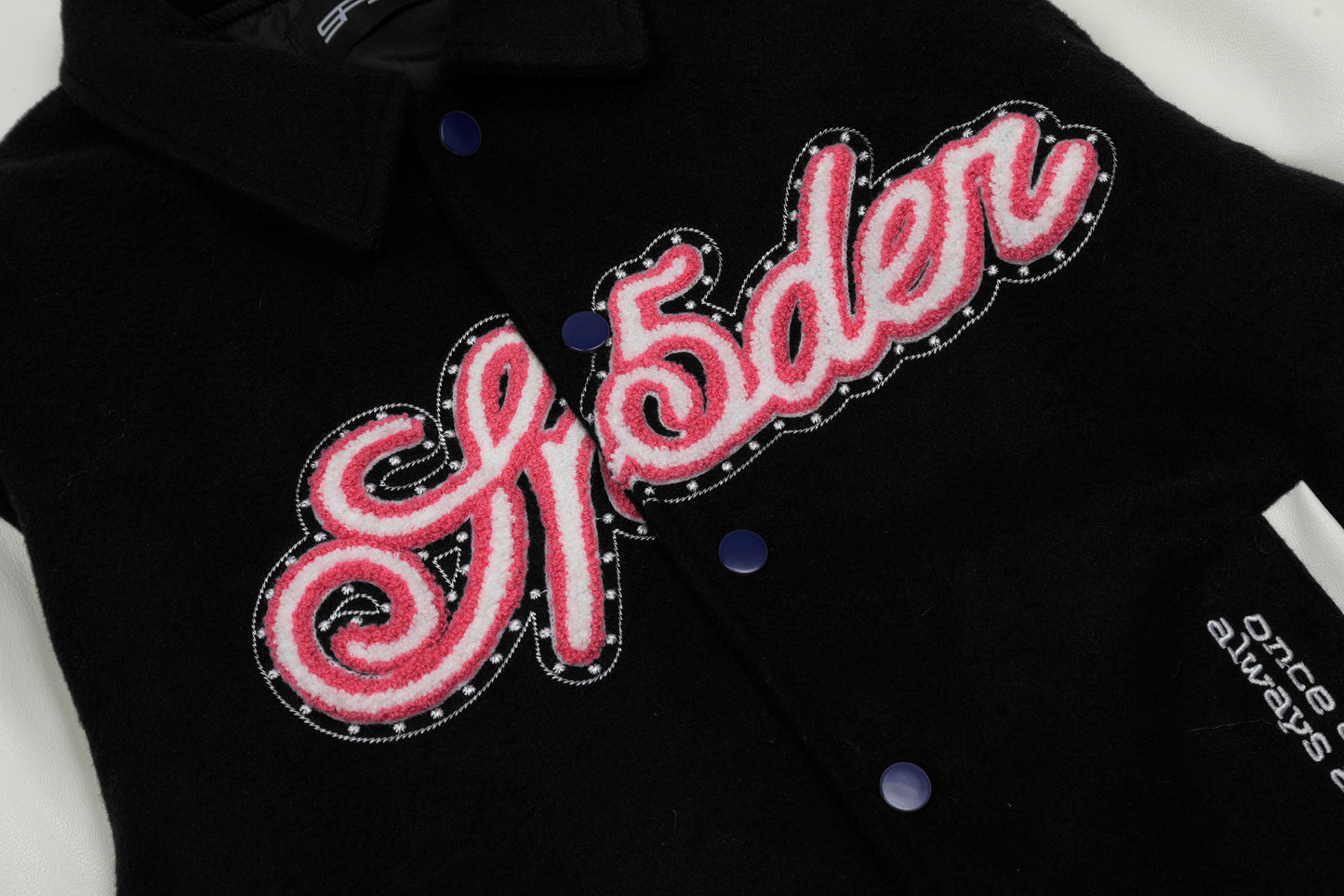 Inspired by Sp5der Varsity Jacket