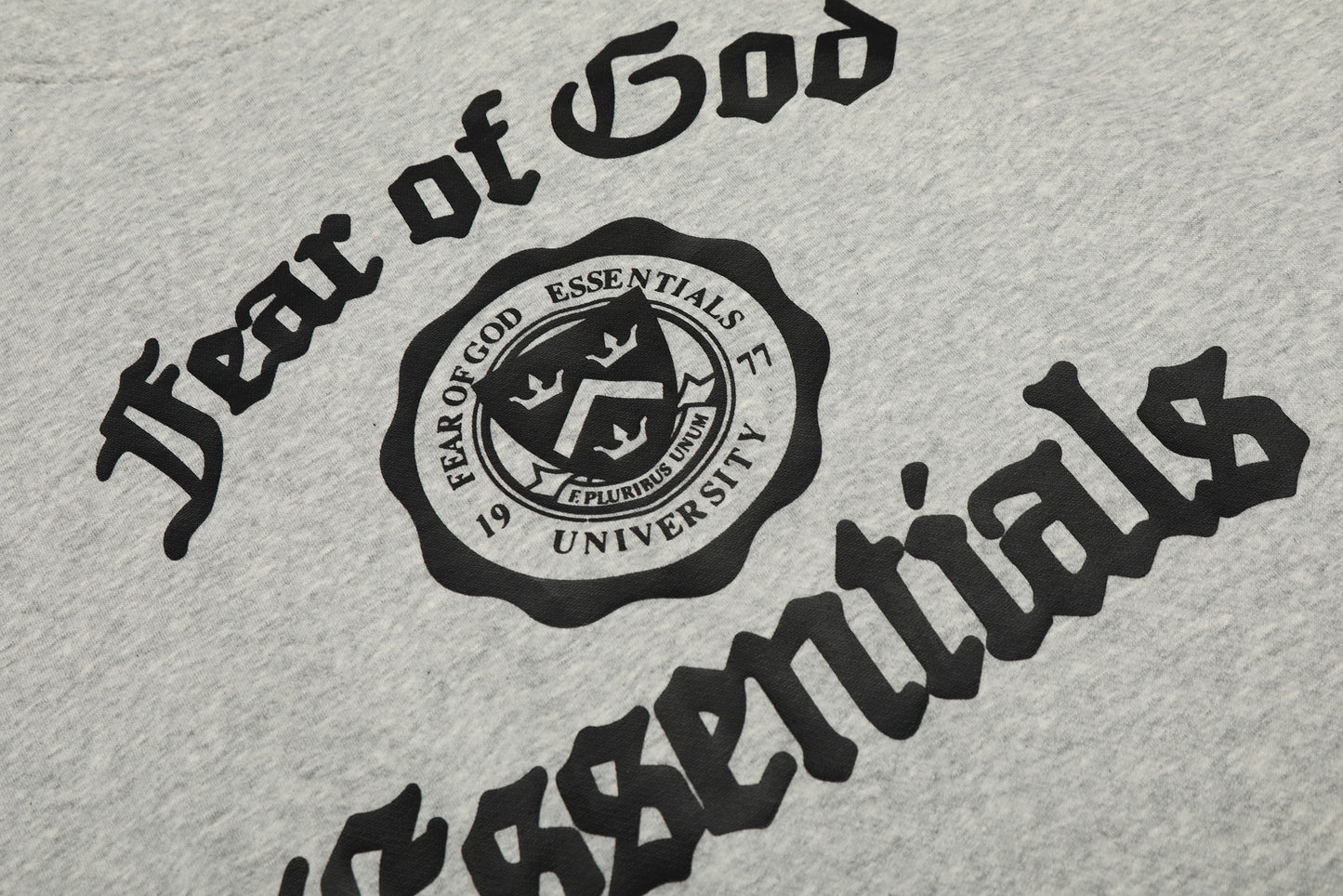 Essentials-inspired Fear of God Hoodie Grey