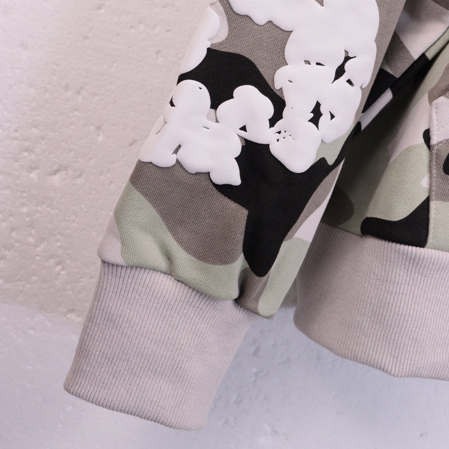 Inspired by -DENIM TEARS Main Line Kapok Camouflage Grey