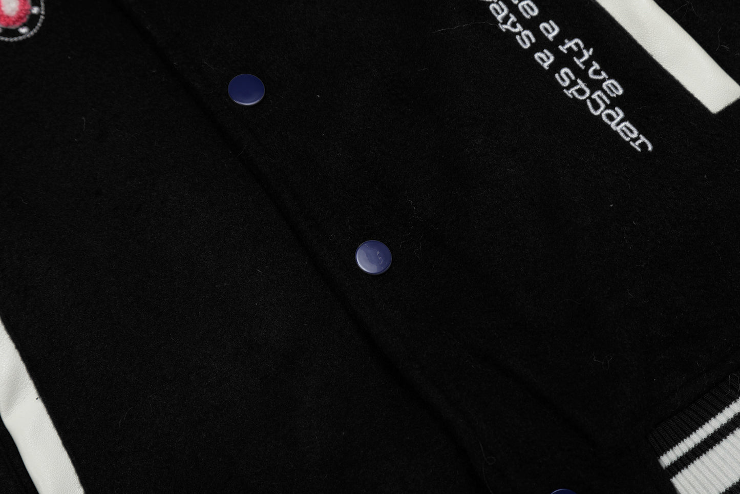 Inspired by Sp5der Varsity Jacket
