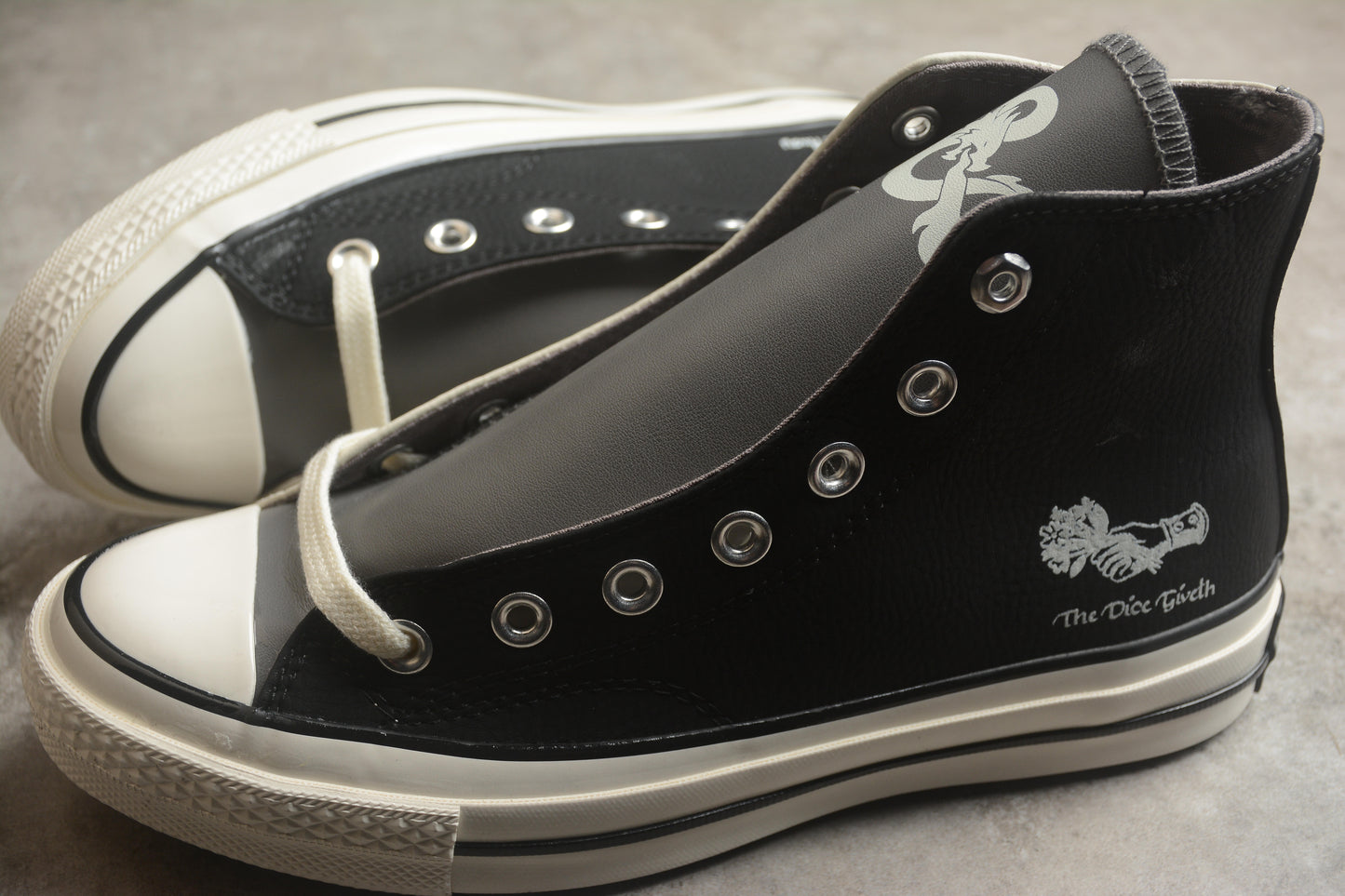 Dungeons & Dragons–Inspired Leather High-Top Sneakers | The Covet Room