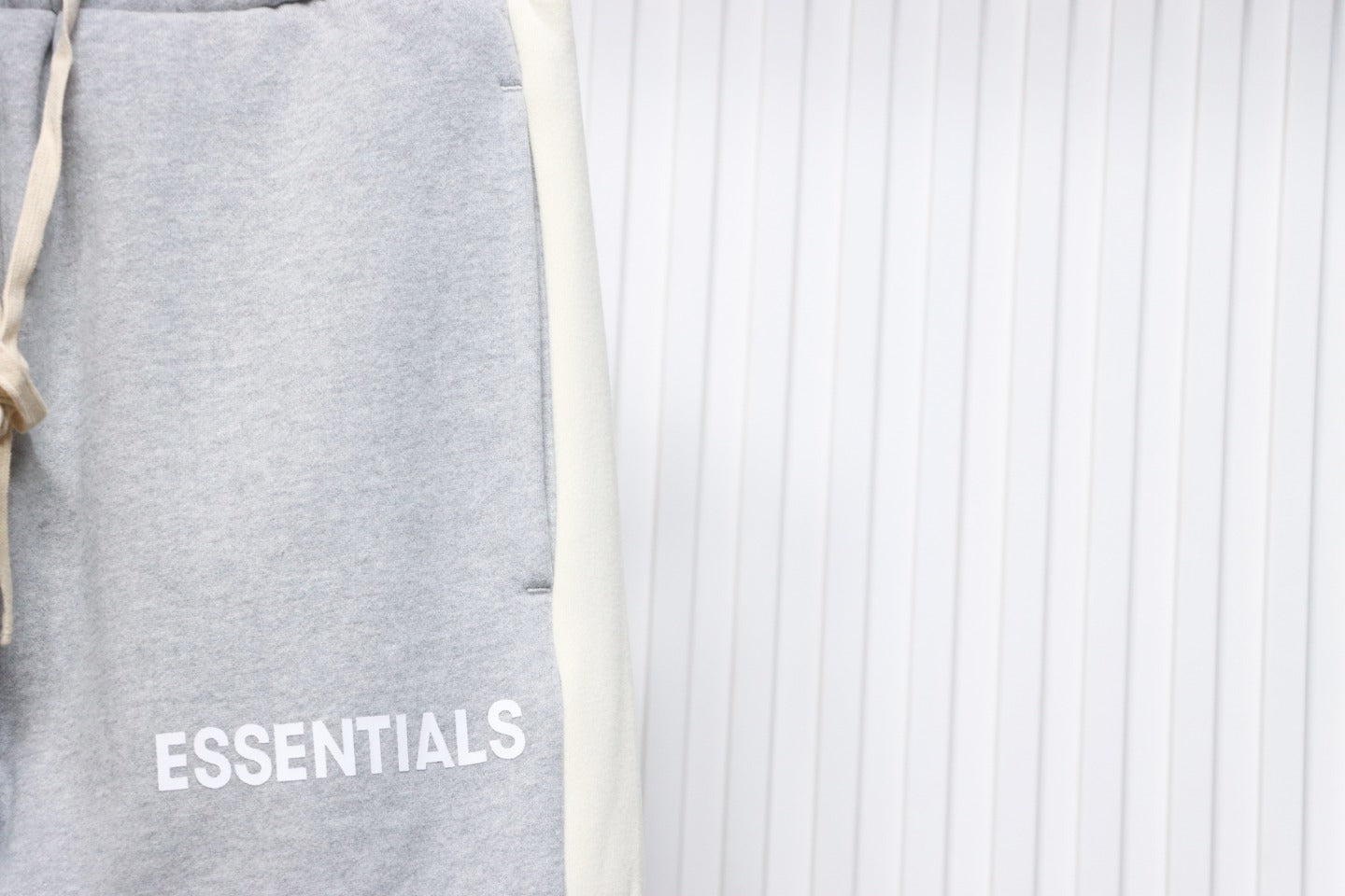 Inspired Fear of God – Inspired Double-Stitched White-Edged Webbing Pants.