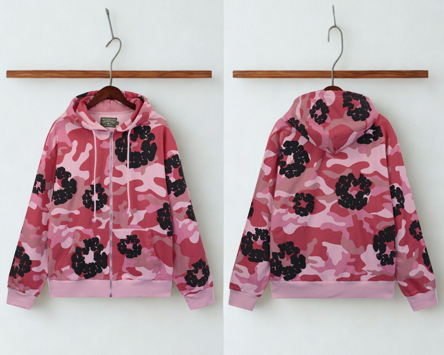 Inspired by -DENIM TEARS Main Line Kapok Camouflage Pink