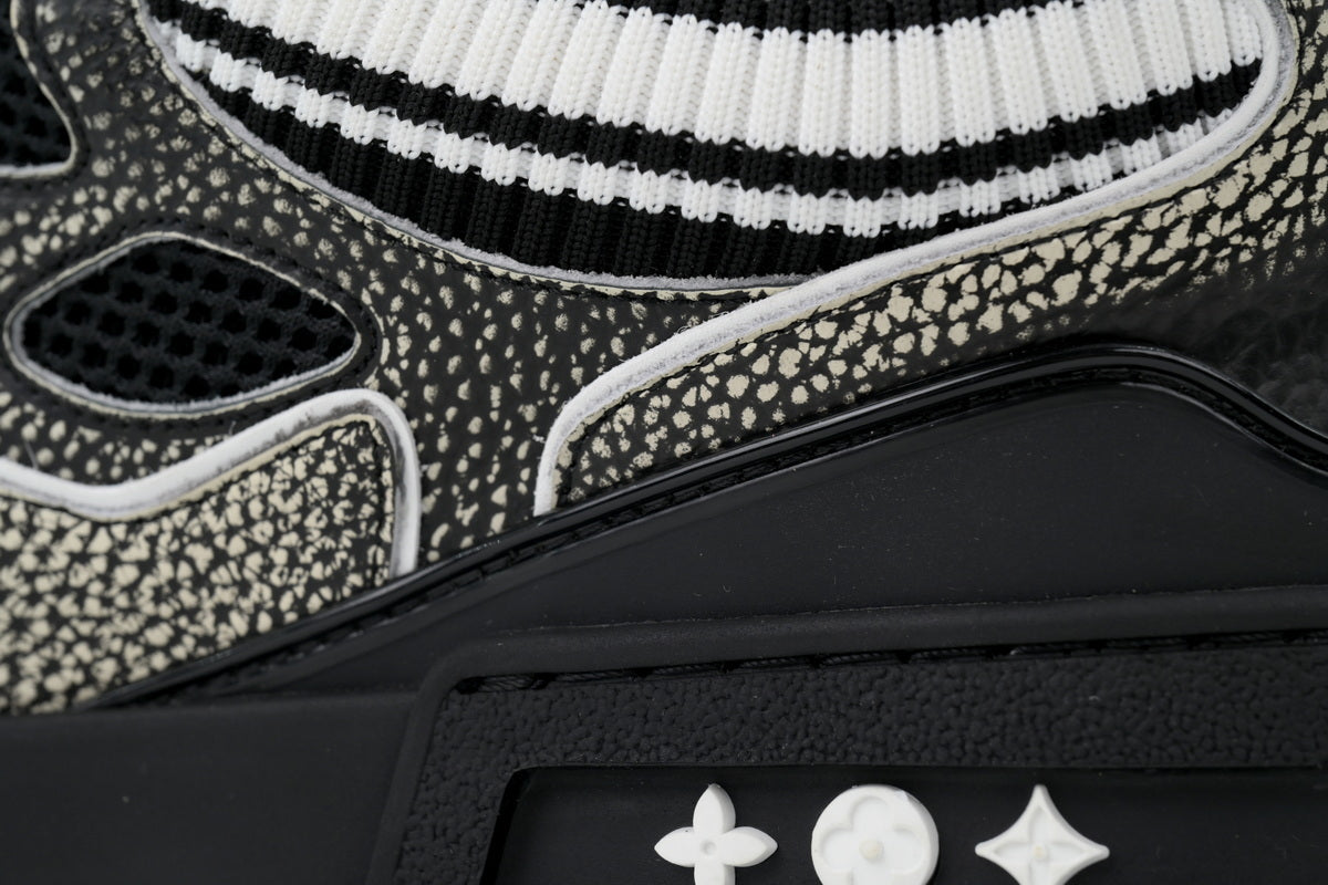 SK8 New Black Woolen Fabric Inspired by - Louis Vuitton Casual Sneakers