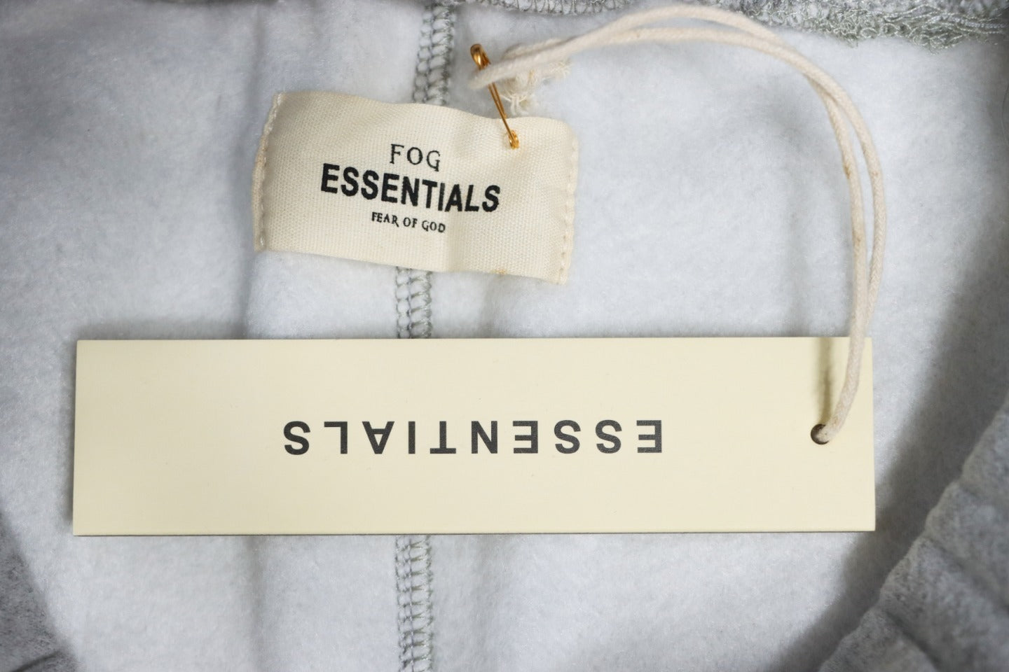 Inspired Fear of God – Inspired Double-Stitched White-Edged Webbing Pants.