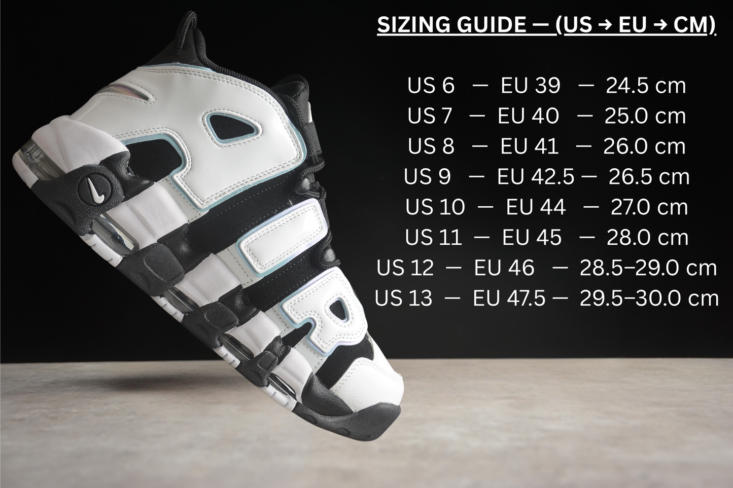 Chunky High‑Top Retro Air Sneaker – 90s Basketball Inspired