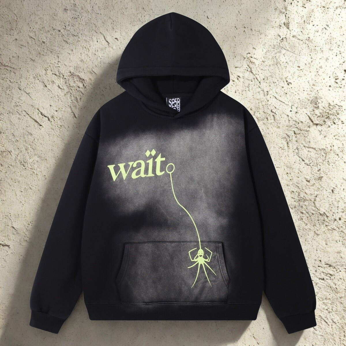 WAIT Gradient Sp5der-Inspired Hoodie – Streetwear NZ