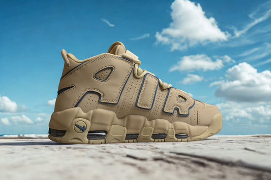 Chunky High‑Top Retro Air Sneaker – 90s Basketball Inspired