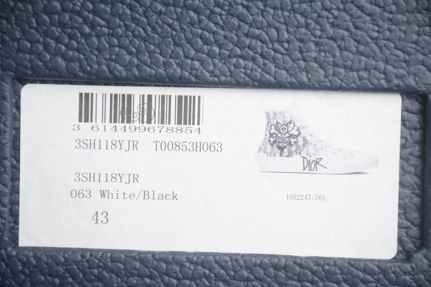 Inspired by -Dior and Shawn B23 High Top